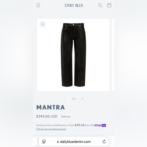 Daily Blue jeans  MANTRA - Picture 5 of 7